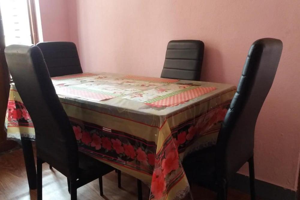 Typical Nepali Homestay - In-Room Dining