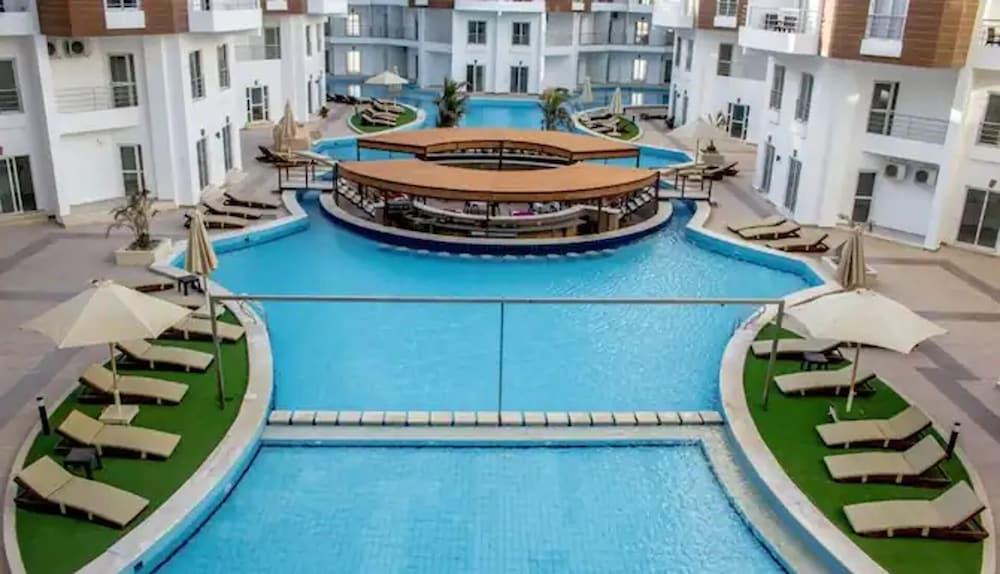 شقة جميلة بإطلالة على حمام سباحة، الغردقة، مصر - Pool