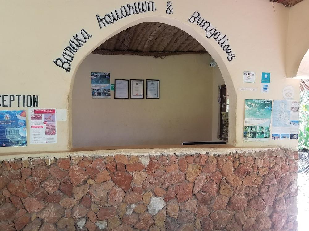 Baraka Aquarium Bungalows - Reception