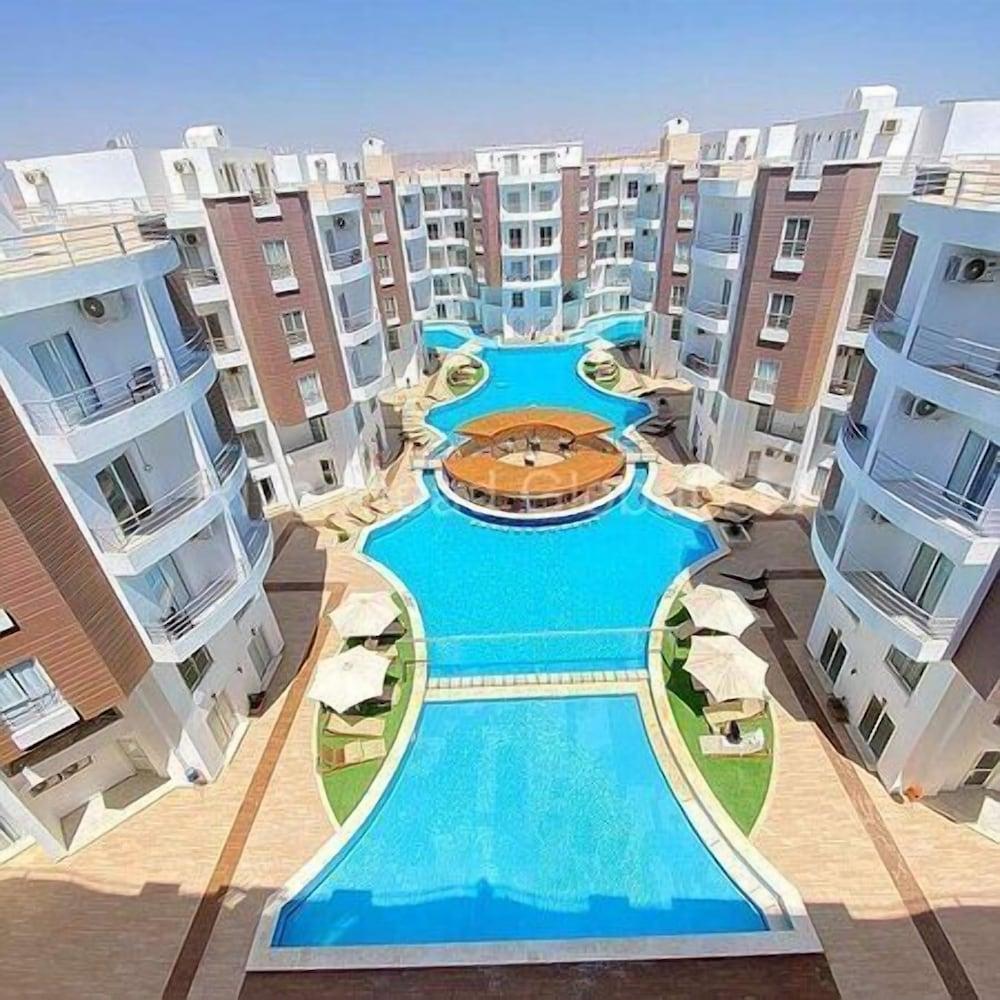 شقة جميلة بإطلالة على حمام سباحة، الغردقة، مصر - Pool