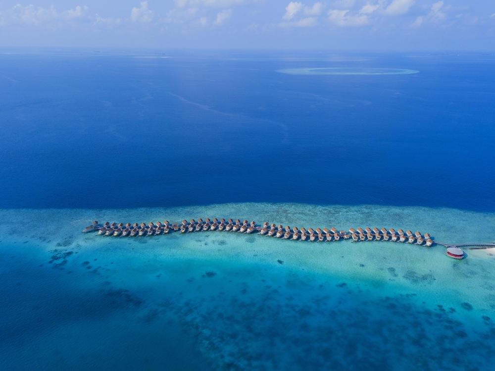 Centara Ras Fushi Resort & Spa Maldives - Aerial View