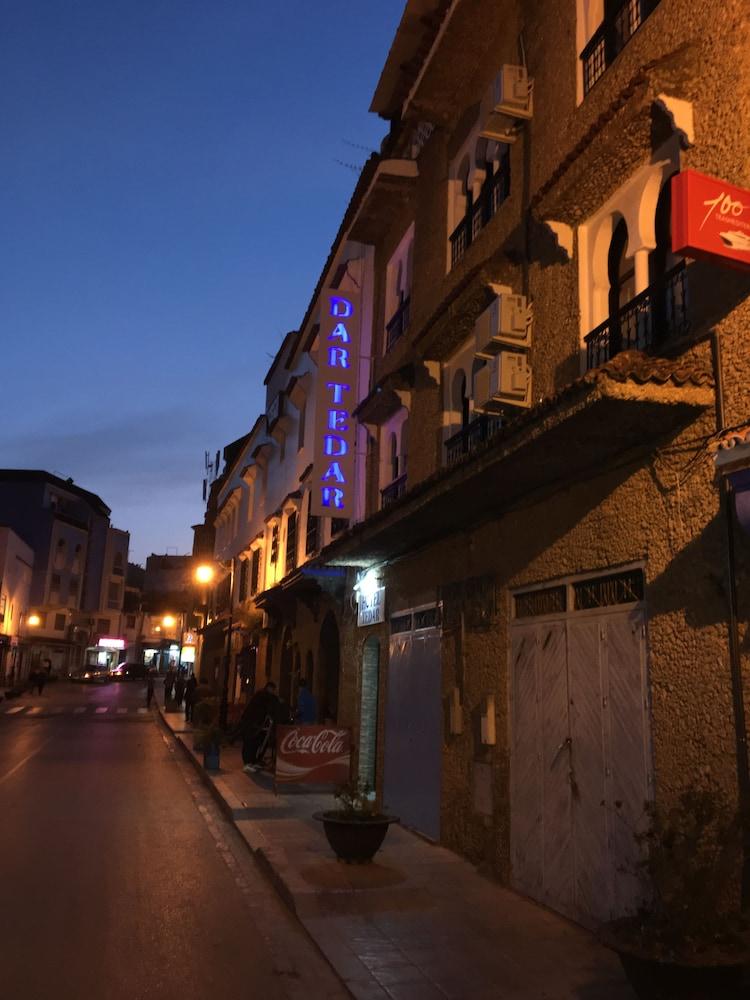 Dar Tedar - Hotel Front - Evening/Night