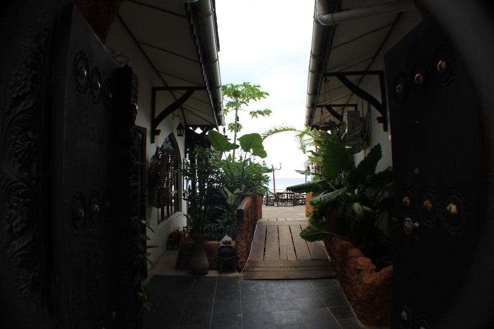 Langi Langi Beach Bungalows - Interior Entrance