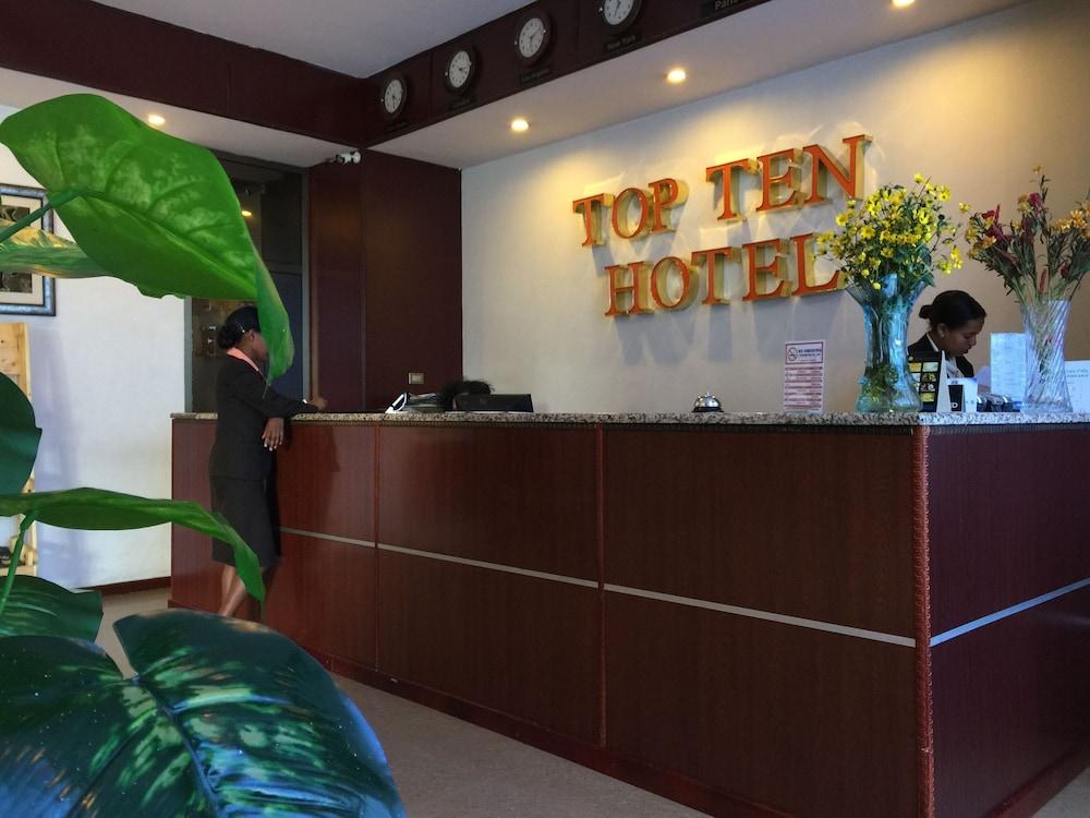 Top Ten Hotel - Reception