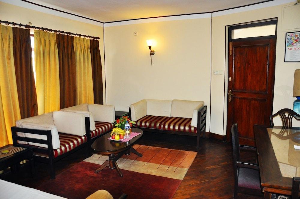 Temple Tiger Thamel Apartment - Living Room