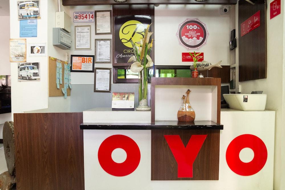 OYO 165 Circle-B Apartelle & Suites - Reception