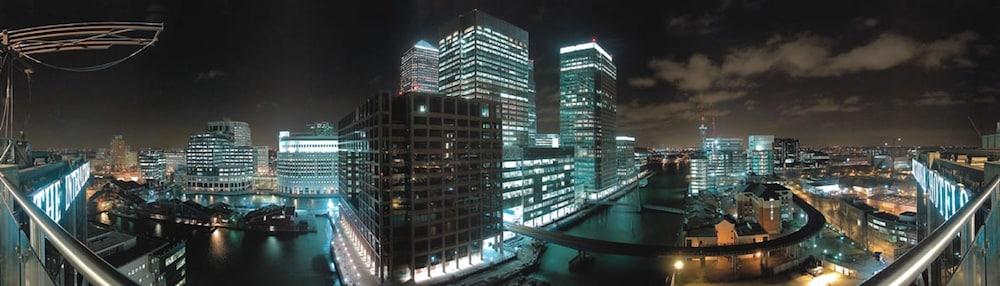 بريطانيا ذا إنترناشونال هوتل لندن، كناري وارف - Aerial View