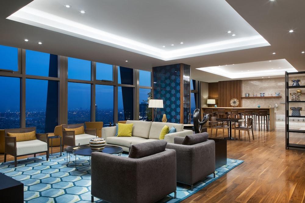 Istanbul Marriott Hotel Sisli - Lobby Lounge