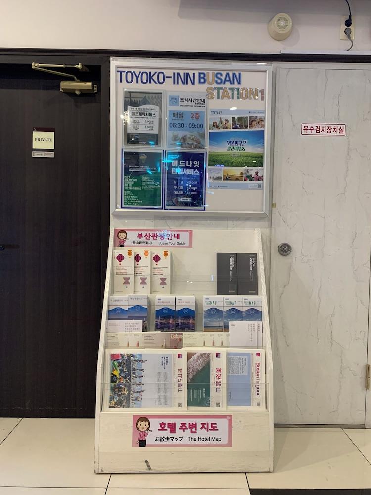 Toyoko Inn Busan Station No.1 - Reception