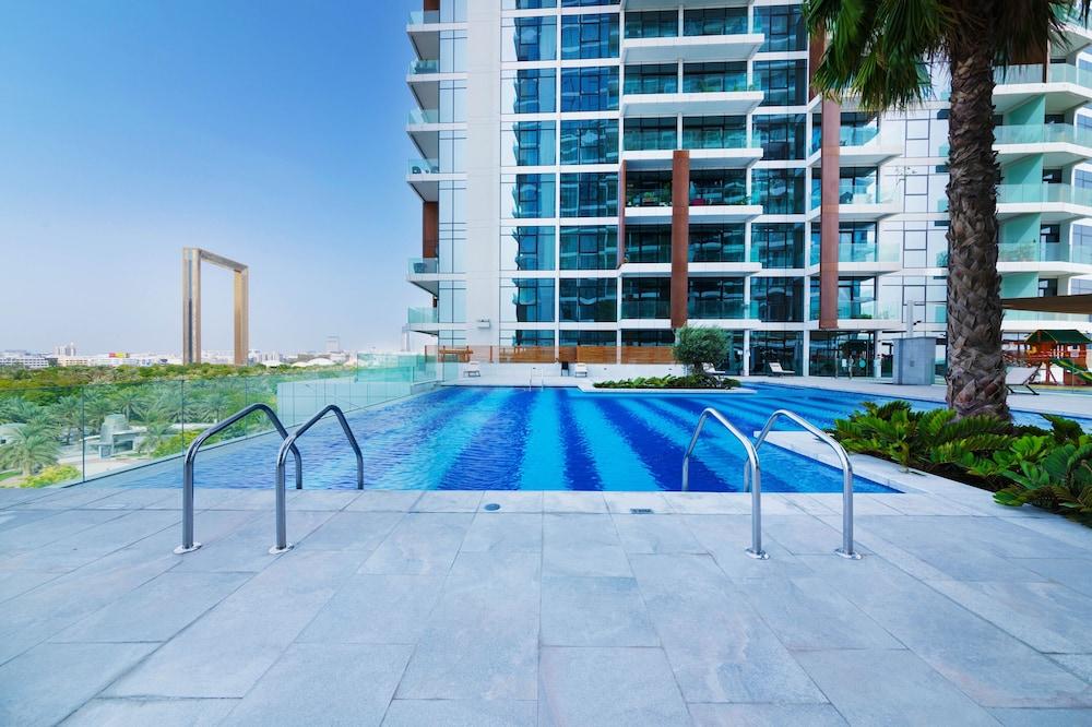 Maison Privee - Superb 1BR apartment overlooking Zabeel Park and Dubai Frame - Pool