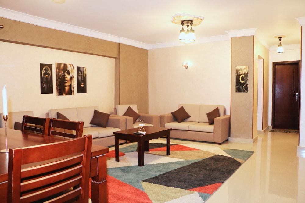 شقة ذهبية وساحرة 3 غرف نوم في القاهرة - Featured Image
