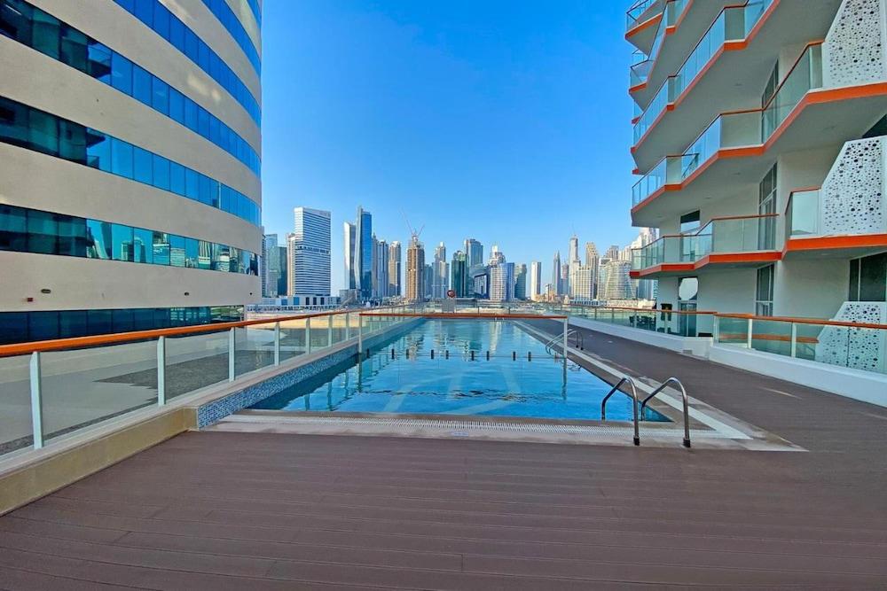 Brand new Studio With Balcony in Business Bay - Outdoor Pool