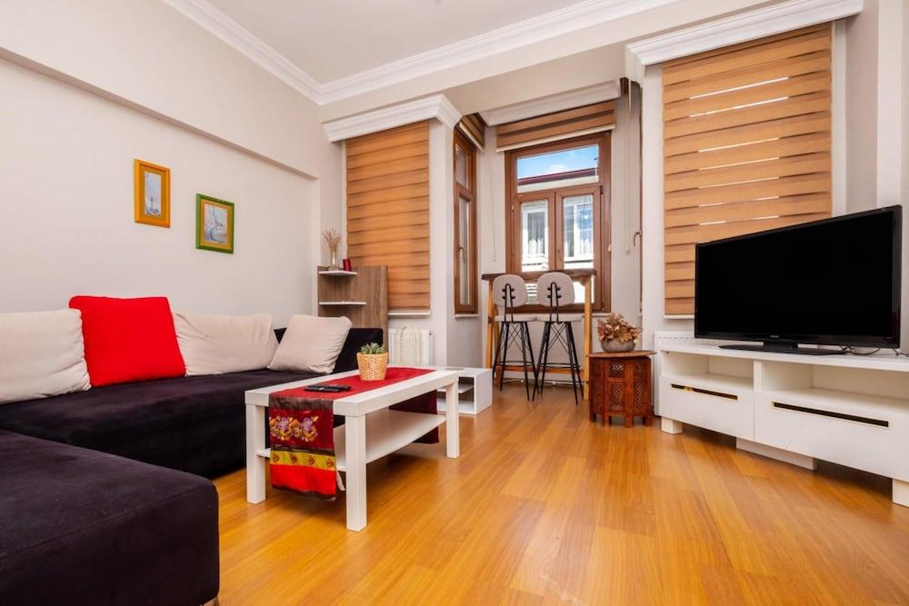 Authentic Central Flat With Bay Window in Besiktas - Room