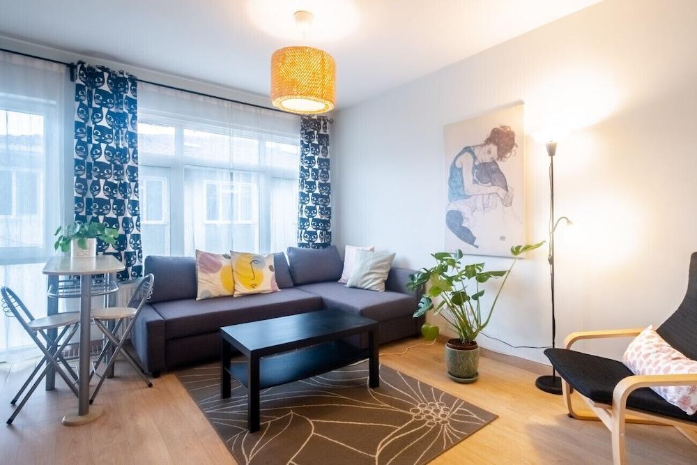 Flat With Balcony Near Bull Statue in Kadikoy - Featured Image