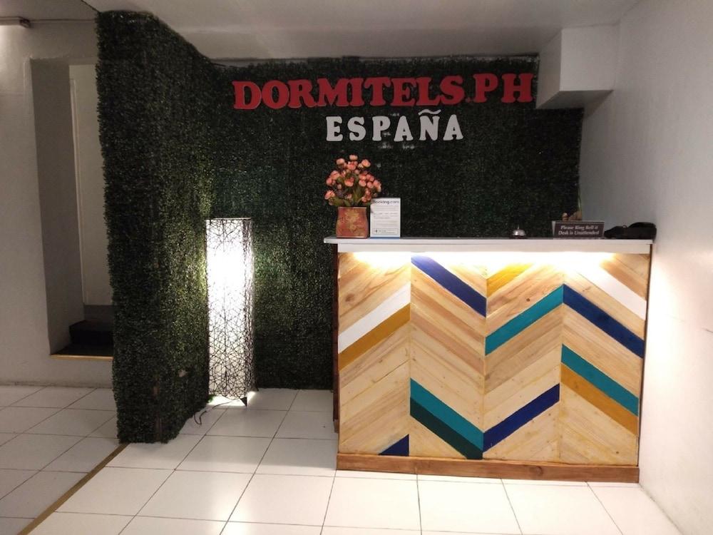 Dormitels.ph España Manila - Reception