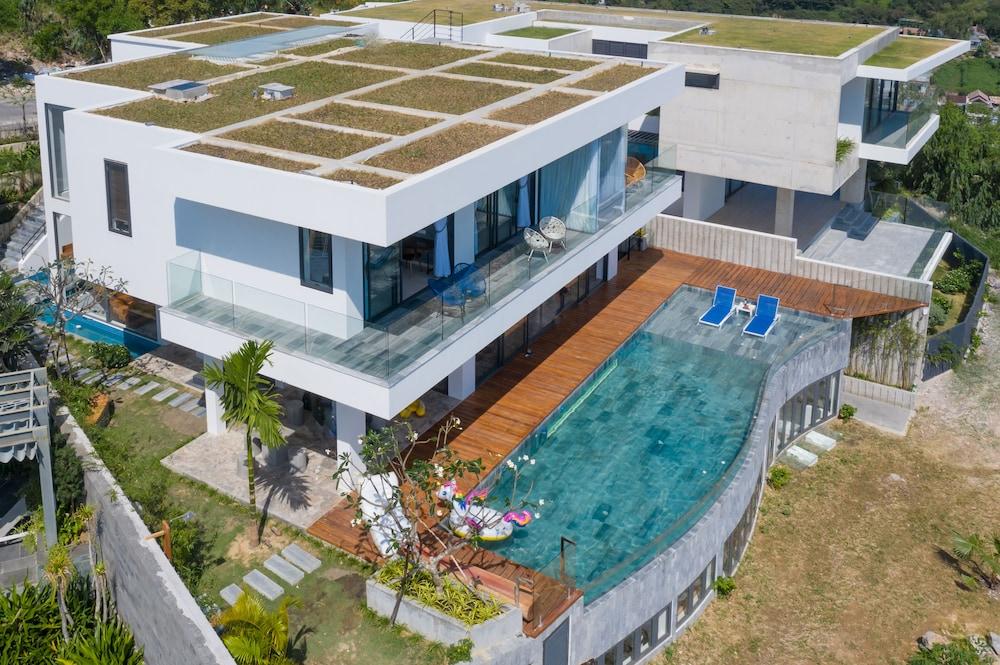 The Trang Luxury Villa - Aerial View