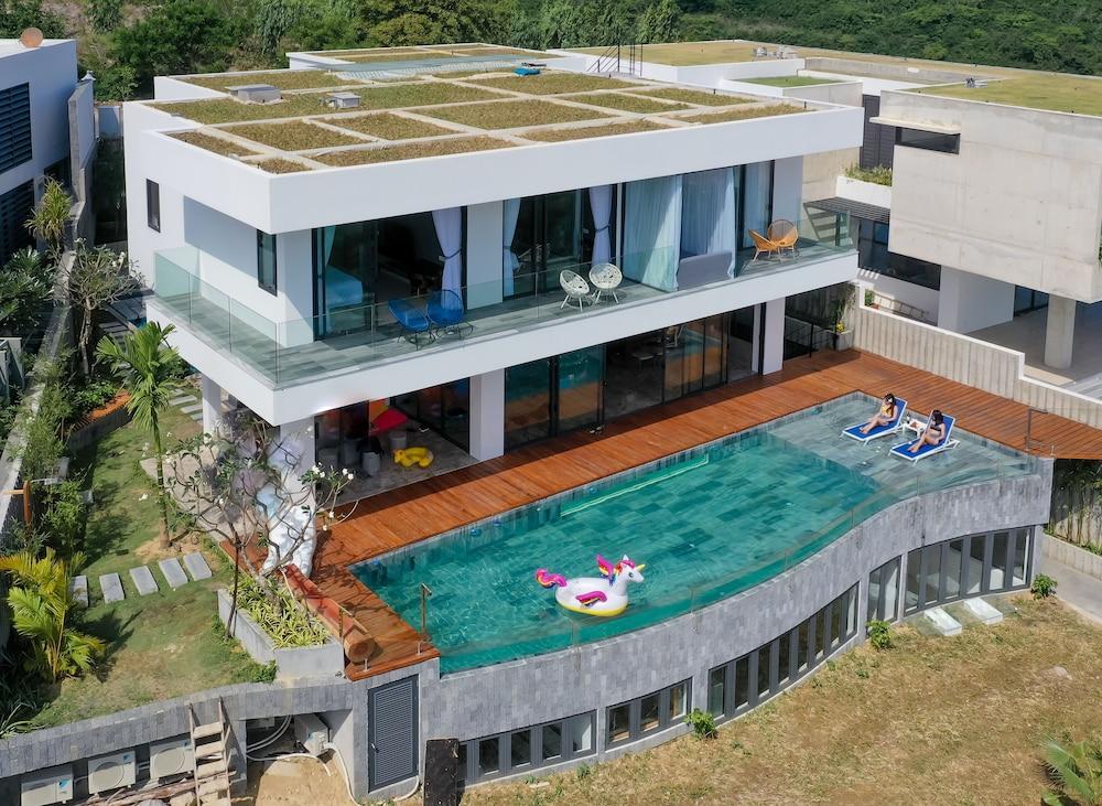 The Trang Luxury Villa - Aerial View