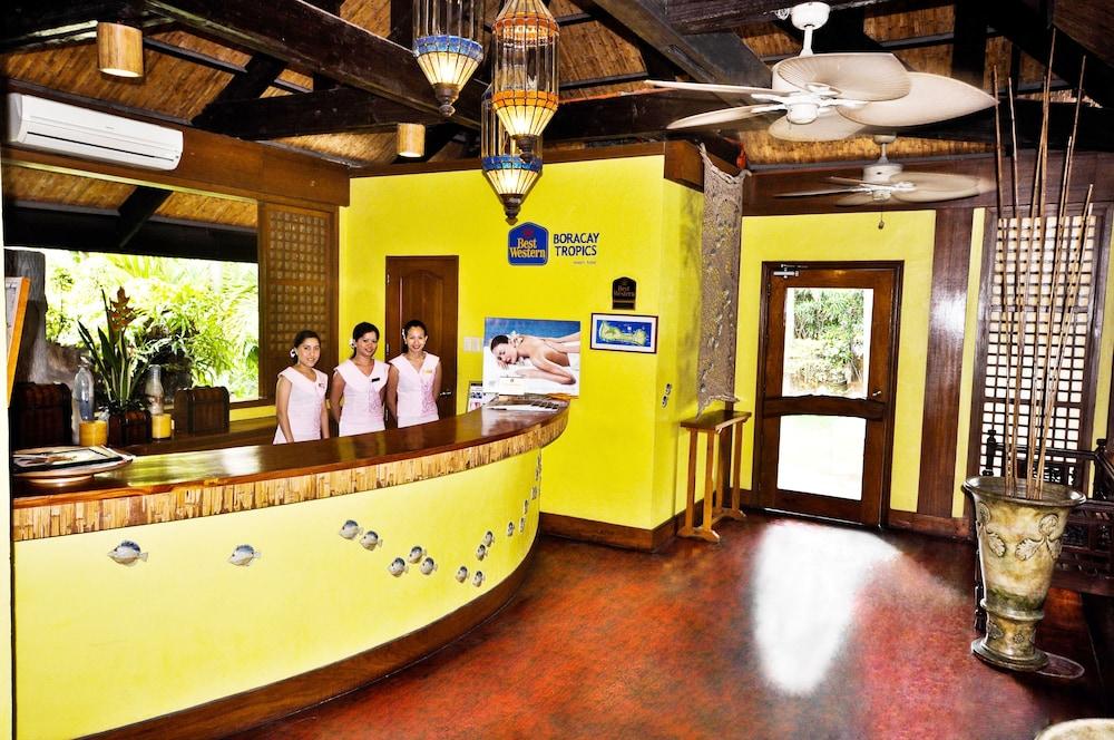 Boracay Tropics Resort Hotel - Reception