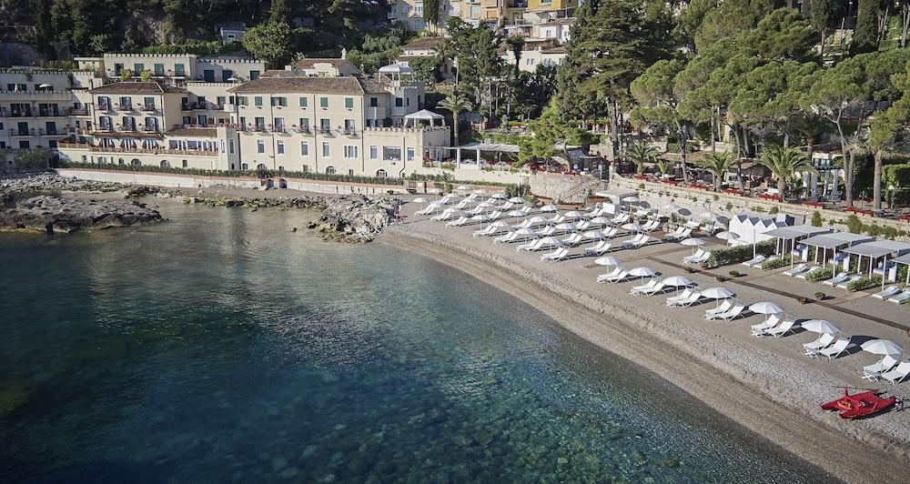 Villa Sant'Andrea, A Belmond Hotel, Taormina Mare - Aerial View
