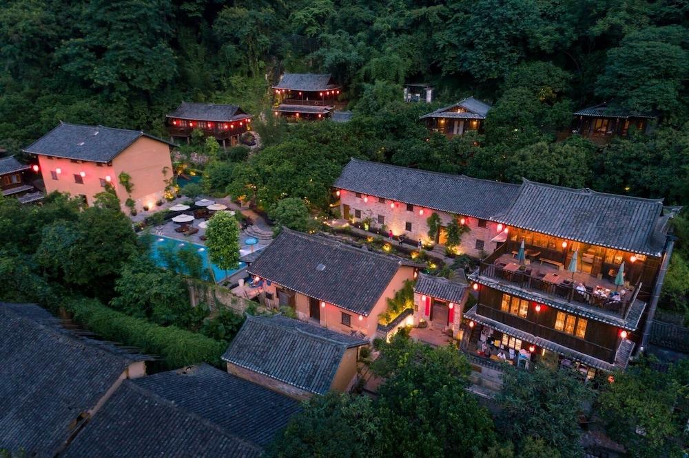 Yangshuo Ancient Garden Boutique Hotel - Aerial View