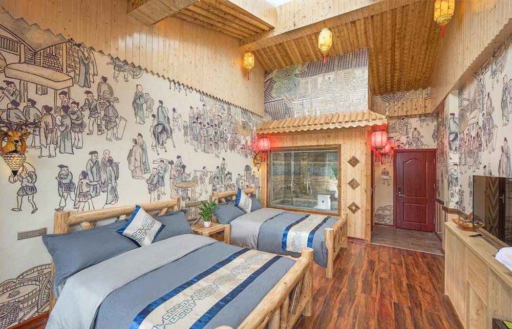 Longji Terraces Jin Qiu Sheng Shi Hotel - Room